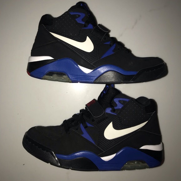 Nike Sportswear Air Force 180 Black Blue - Picture 3 of 7